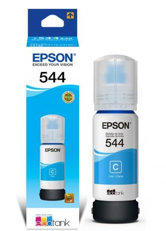 Botellas de Tinta Epson Cyan para L1250, L3110, L3150, L5190, L3210, L3250, L5290, L5590, L1210, L3260, L3560 65ML