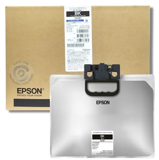 [T01D100] Cartucho de Tinta Epson Negra para WF-C5790RDTWF, WF-C579RD2TWF, WF-C529RDTW 718.6ML (Alto rendimiento - 50,000 paginas)