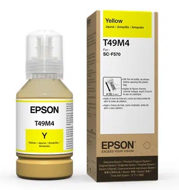 [T49M4] BOTELLA DE TINTA DE SUBLIMACION YELLOW EPSON PARA F571, F570, F170 140ML