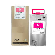 Bolsas de Tinta Epson R14X Magenta para WF-R4640, WF-R5690, F-R5190 167 ML(Capacidad alta - 50,000 páginas ISO)