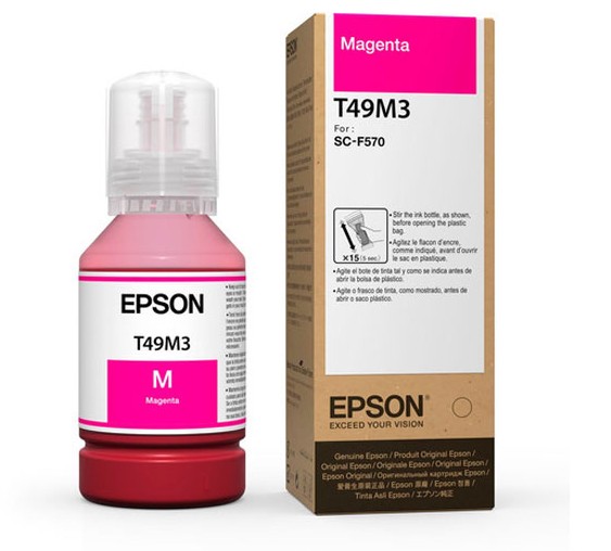 Botella de Tinta de sublimacion Magenta Epson para F571, F570, F170 140ML