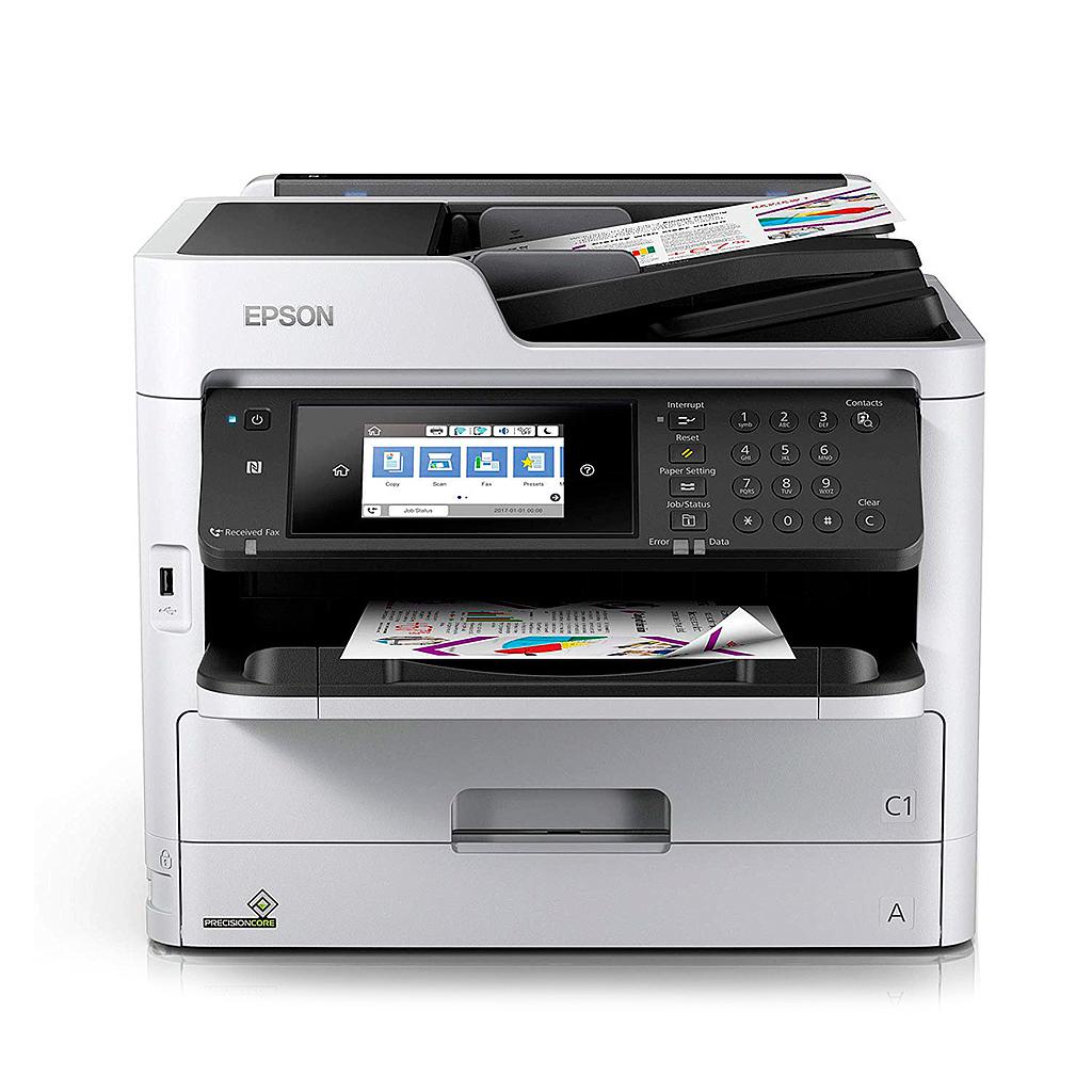 Epson WorkForce Pro WF-C5790 multifuncional a color. Velocidad máxima 34 P/P/m