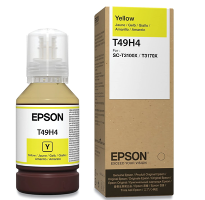 [T49H4] Botella de Tinta Yellow Epson para T3170X 140ML