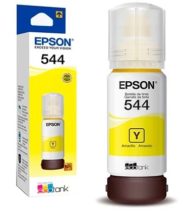 [T544420-AL] Botellas de Tinta Epson Yellow para L1250, L3110, L3150, L5190, L3210, L3250, L5290, L5590, L1210, L3260, L3560 65ML